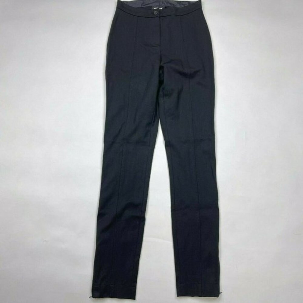 Annette Gortz‎ Trouser Ankle Zip Flat Front Stretch Viscose Pant Women 36 Small